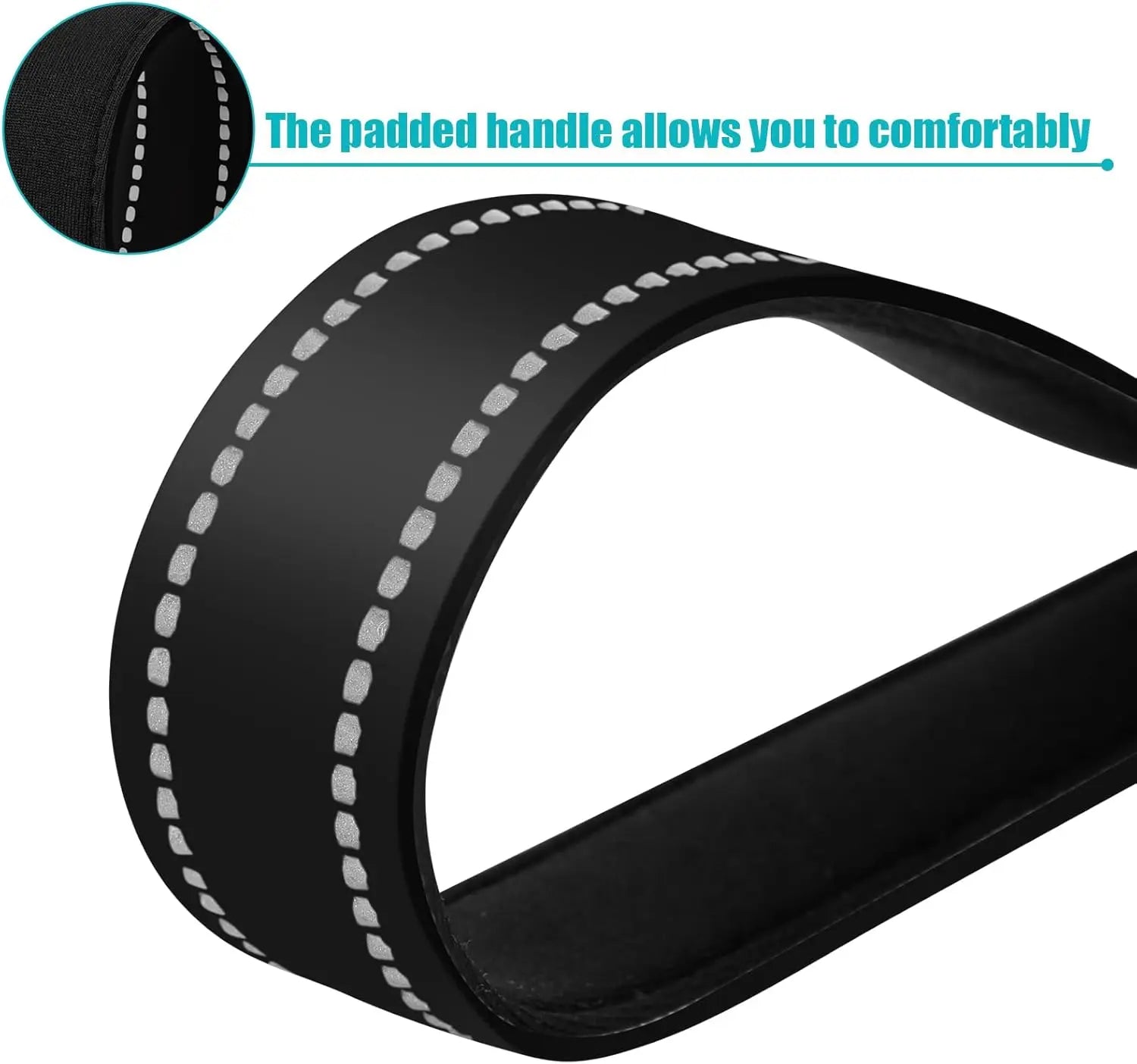 Short Dog Leash for Training Control - Reflective, Padded Handle for Large & Medium Dogs